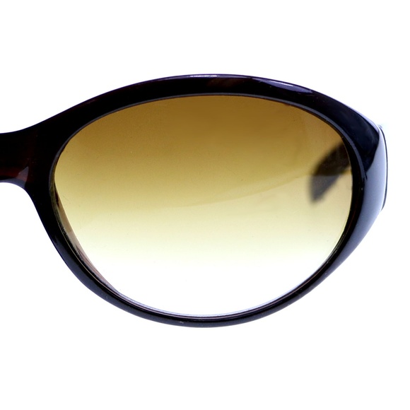 Liz Claiborne Brown Designer Oversize-Sunglasses - Picture 5 of 7